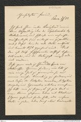 Nachlass Franz Steindachner, Brief von G. Canestrini an Franz Steindachner (07.06.1882), Inv.Nr. 76.02, Seite 1
